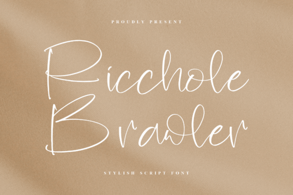 A Calm Review of Ricchole Brawler, a Premium Script Font