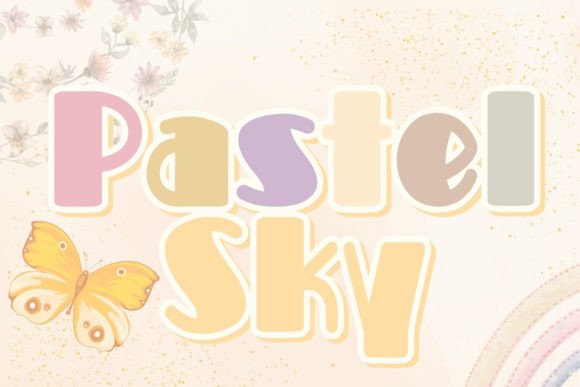 A Designer’s Guide to the Pastel Sky Typeface