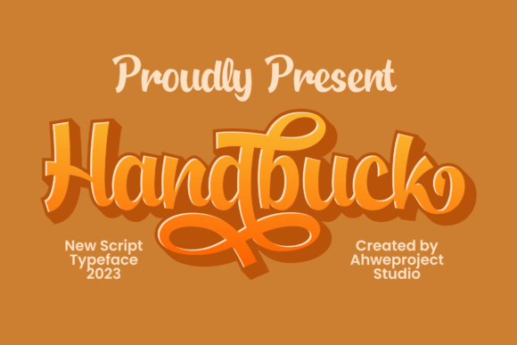 A Practical Review of Handbuck: The Stylish Display Script Font