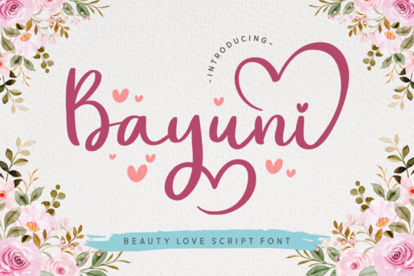 Bayuni: A Script Font That Adds Elegance to Modern Websites