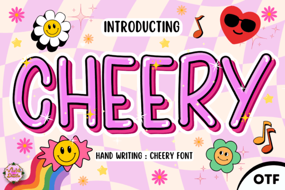 Cheery: A Festive Script Font for Editorial Mood