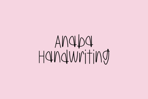Choosing Anaba: A Handwritten Font for Your Brand Identity