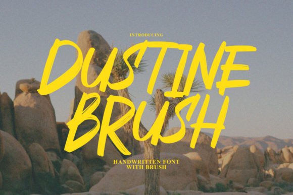 Dustine Brush: The Typeface for Editorial Stories