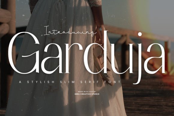 Garduja: A Refined Serif Font for Crafters and Creators