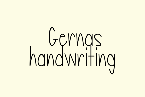 Gernas Font: A Designer's Review for Campaigns