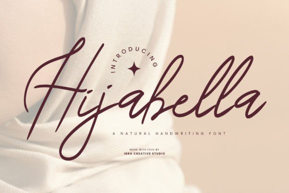 Hijabella: An Editorial Font for Graceful Content