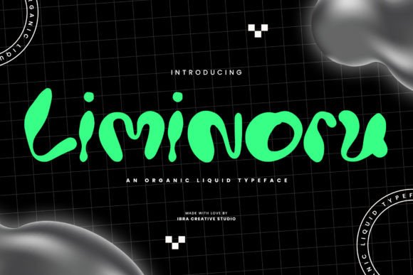 Liminoru: The Organic Liquid Typeface for Modern Digital Marketing