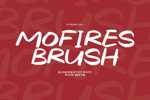 Mofires Brush: A Dynamic Typeface for Digital Expression