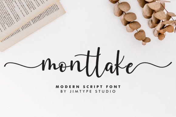 Montlake: An Exquisite Script Font for Editorial Elegance