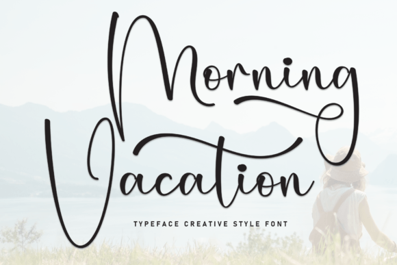 Morning Vacation: The Handwritten Font for Modern Marketers