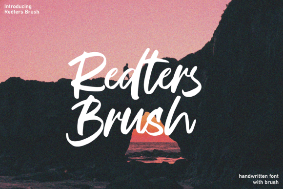 Redters Brush: A Typeface For Campaigns That Speak Loudly