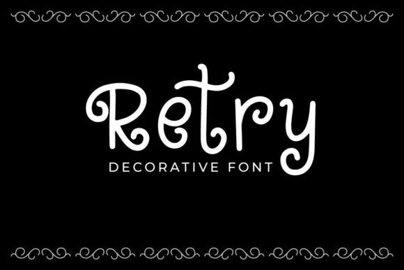 Retry: A Versatile Script Font for Marketing Campaigns