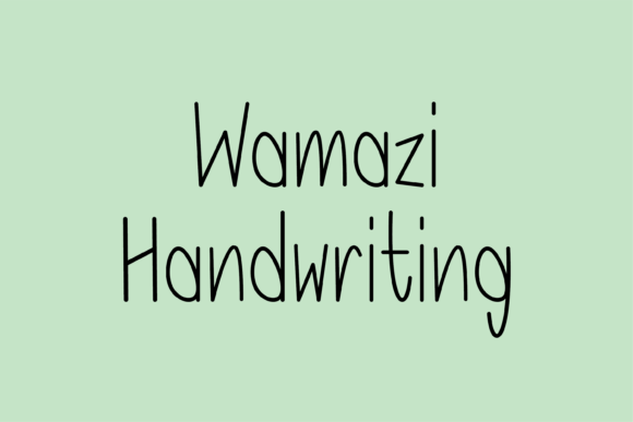 Reviewing Wamazi: A Handwritten Font for Campaigns That Need Personality