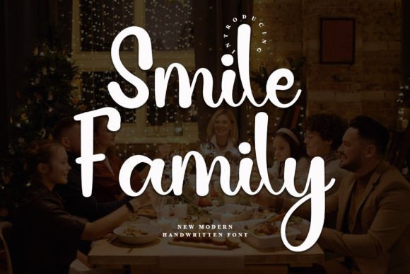 Smile Family: A Typographic Voice for Digital Branding