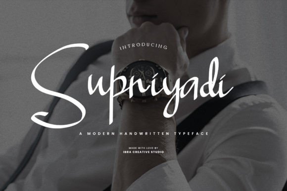 Supriyadi: A Handwritten Font for Authentic Branding