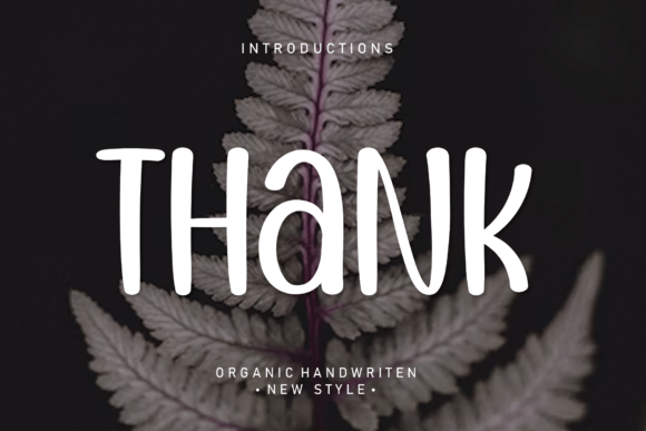 The Elegant Typography of Thank: A Font for Calm Editorial Design
