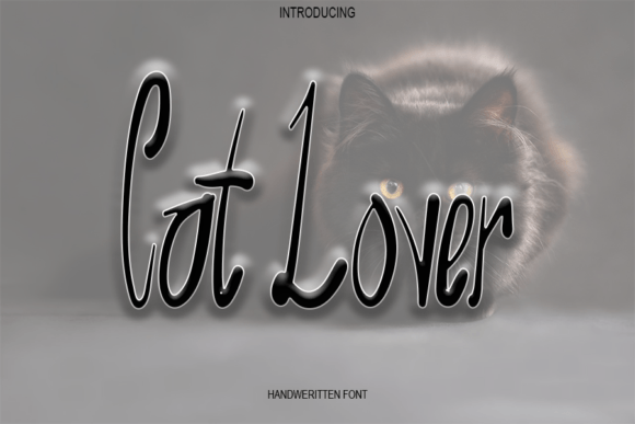 The Sweet Relaxation of Cat Lover, A Handwritten Font for Editorial Design