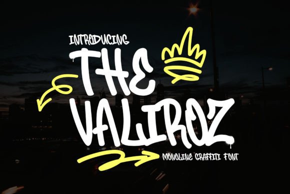 The Valiroz Font: A Sleek Script for Small Business Branding