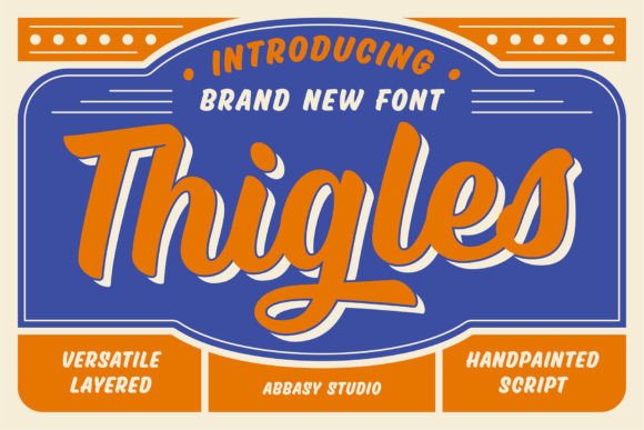 Thigles: A Font That Turns Packaging into a Personal Welcome