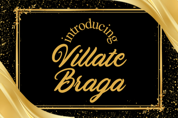 Villate Braga: A Font Designed for Campaign Impact