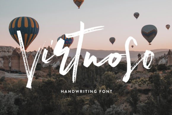 Virtuoso: A Hand-Crafted Brush Script for Makers